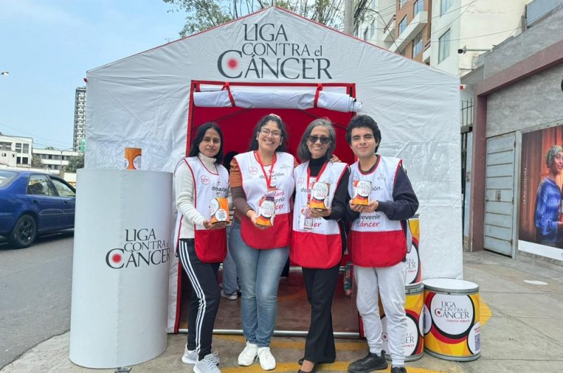 Los peruanos se sumaron a la Colecta Pública de la Liga Contra el Cáncer